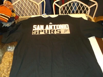 San Antonio Spurs Pau Gasol NBA Team apparel Player  shirt by Majestic L  - Image 1 of 4