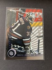 1997-98 Donruss Press Proof SILVER 1/2000 Curtis Joseph #43 Edmonton Oilers