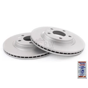 2x Discos de Freno Delanteros Fiat Ø 280mm Kit Ventilado Recubierto 1235784 - Photo 1/3