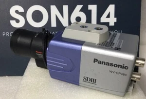 Panasonic WV-CP484 CCTV Surveillance Color Camera 5-50mm 540TVL ABF NTSC TESTED! - Picture 1 of 13