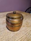 Vintage Copper And Brass Ice Bucket, Linton Made In England