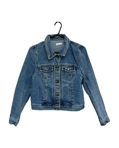 Excellent Condition Kookai Women's Blue Denim Jacket Size AU L - Picture 1 of 5