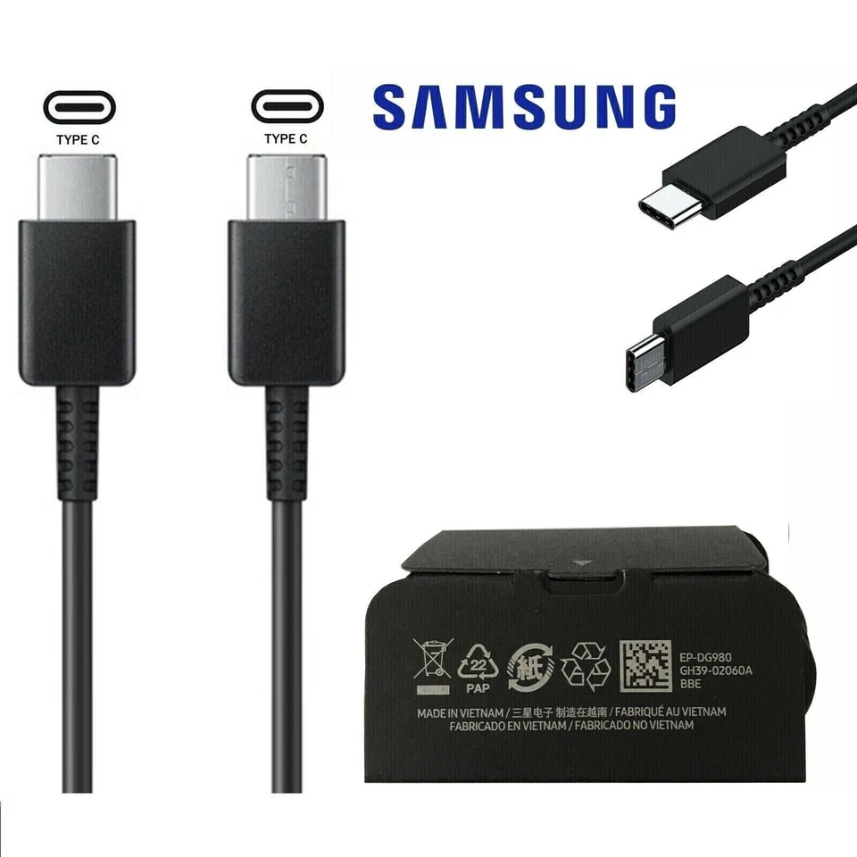 Original Samsung Galaxy EP-DN970BBE Series USB C Super Fast Charging Cable - Image 1 of 1
