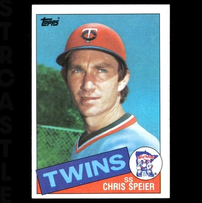 1985 Topps - Chris Speier #577 Minnesota Twins ⚾ Baseball Card - Image 1 of 3