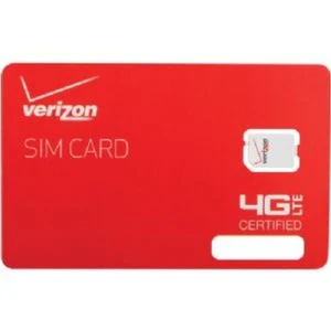 Verizon 840168090228 Nano Sim Card - Picture 1 of 1
