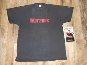 2 RARAS Promociones de Prensa de TV de Colección Los Soprano-VHS Episodio 1 Pantalla-Camisa HBO XL - Imagen 1 de 22