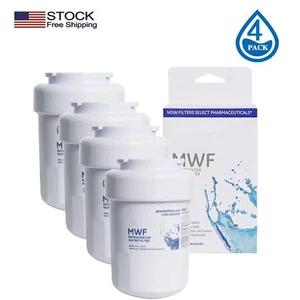 PACK 4 GE MWF MWFP 46-9991 GWF Smartwater Filtro de agua genuino para refrigerador EE. UU. - Imagen 1 de 11