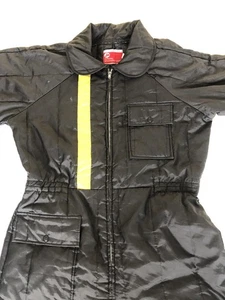Traje de moto de nieve térmico negro talla grande - JC Penney #285 - Imagen 1 de 2