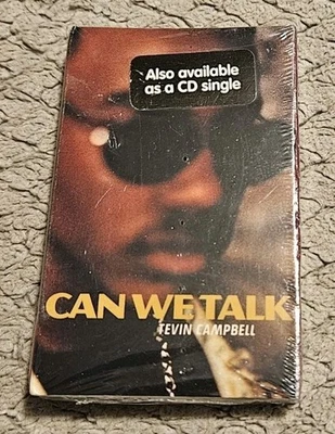 Kevin Campbell Can We Talk 1993 Cassette Single Tested Plays - Image 1 of 4