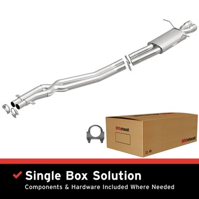 OE Replacement Exhaust System Kit For 2001-2005 BMW 325Ci, BMW 325i — 第 1/4 张图片