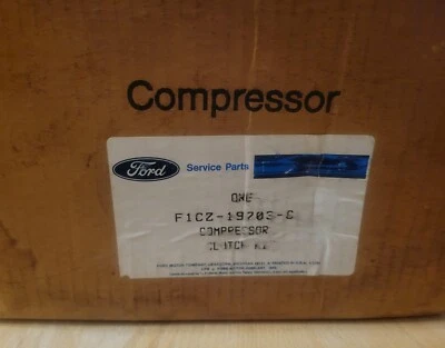 Compresor de aire acondicionado. Se adapta a Ford Escort/Mercury Tracer 1991-94 con aire instalado de distribuidor Foto 1 de 4