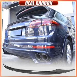 Alerón medio trasero utilitario apto para Porsche Cayenne ALERÓN MALETERO CARBONO REAL - Imagen 1 de 15
