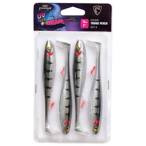Fox Rage Slick Shad UV Young Perch Set Gummiköder Kunstköder Köder Barsch - Bild 1 von 1