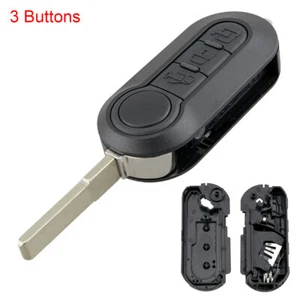 Car Key Remote Control Housing Replacement Fit for Doblo/Peugeot/DUCATO/Fiat 500 - Imagen 1 de 10