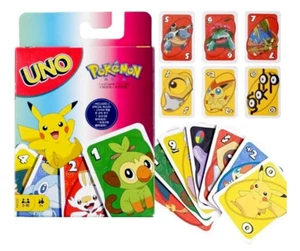 Orignal UNO Pokemon Family Card Game Brand New - Perfect Christmas Pokemon Gift