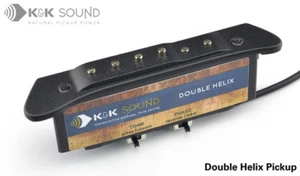 K&K Double Helix acoustic guitar soundhole pickup - Picture 1 of 3