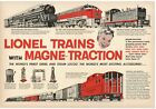 Lionel 1954 Model Railroader 2 Page Ad