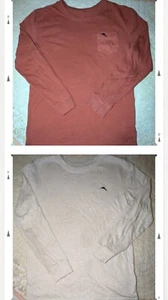 Tommy Bahamas 2 Pack T-Shirts Kids Long Sleeve Size L(10-12) Bali Skyline - Picture 1 of 11