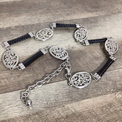 Women's Chain Belt Concho Metal Medallion - Imagem 1 de 4