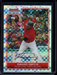2006 Bowman Chrome #132 David Ortiz X-Fractor #188/250 - Picture 1 of 2