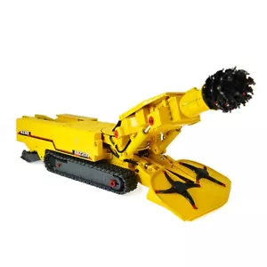 1:35 Scale Model Diecast XCMG 200 Road Header Replica Drilling Head Fans Movable - Picture 1 of 21