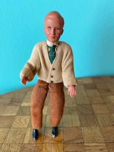 Mann Biegepüppchen  Caco 60er  Puppenhaus Puppenstube  1:12 dollhouse   doll - Bild 1 von 5
