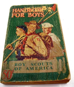 1943 Boy Scouts Handbook For Boys Rougher Condition - Picture 1 of 3