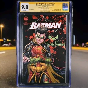 Batman #655 CGC SS 9.8 Tyler Kirkham Battle Damage SDCC Signed & Sketched π₯ π - Picture 1 of 10
