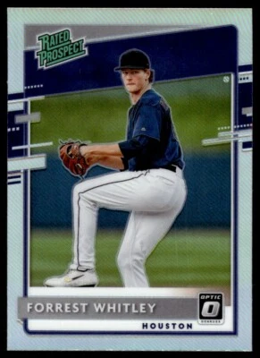 2020 DONRUSS OPTIC RATED ROOKIE HOLO Forrest Whitley R42 Houston Astros #RP-9 - Image 1 of 2