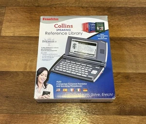 Franklin Collins DMQ-2110 Speaking Reference Library Encyclopedia Britannica - Afbeelding 1 van 11