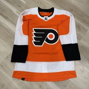 Philadelphia Flyers NHL Authentic Adidas Orange Jersey 46 Small - Picture 1 of 16