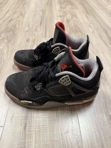 Nike Air Jordan Retro 4 Bred Cement 2012 Rare Needs Repair Men’s Size 8 - Bild 1 von 11