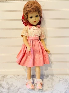 18 Zoll Vintage R&B Arranbee Nancy Lee Komposition Puppe Mohair Original *Siehe Fotos! - Bild 1 von 17