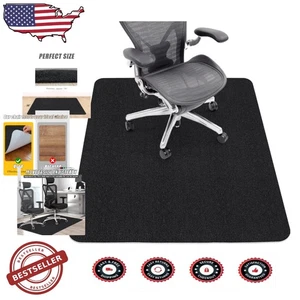 Große TPR Bürostuhl Matte 48"x36" Hartholz Fliesen Bodenschutz rutschfest - Bild 1 von 9