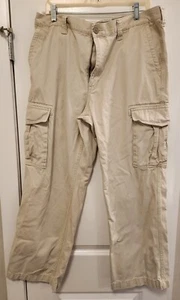 Vintage OLD NAVY men's 36x30 Loose Fit Cargo Pants 100% cotton skateboard - Picture 1 of 4
