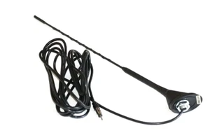 Auto KFZ Antenne Dachantenne mit DIN Stecker + 4,5m Kabel und Antennenfuß - Bild 1 von 24