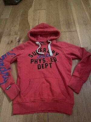 Pink Superdry Hoodie Women’s Size Small • 9.78€
