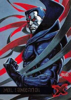 MR. SINISTER / '95 1995 Fleer Ultra X-Men BASE Card #32 - Art by Bob Larkin - Image 1 of 2