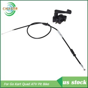 50cc 110cc 150cc Thumb Throttle Cable Accelerator For Go Kart Quad ATV Pit Bike - Picture 1 of 8