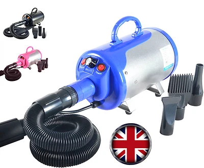 Gravitis 2800W Velocidad Stepless Pet Grooming Secador de pelo Perro Gato Blaster Soplador - Imagen 1 de 4