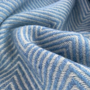Cashmere Blanket " Nathu La (नाथु ला)" - Handmade From Nepal, Gemeinnützig - Picture 1 of 23