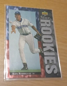 ALEX RODRIGUEZ Seattle Mariners 1994 Upper Deck Star Rookies - Picture 1 of 2
