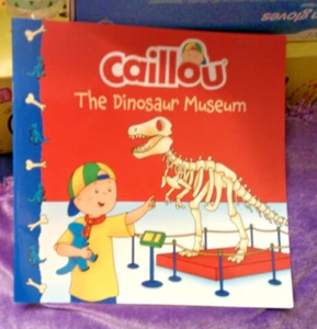 Caillou: THE DINOSAUR MUSEUM Paperback By ANNE PARADIS - Picture 1 of 1