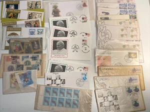 LOTE de Sobres y Estampillas Disney Primer Día 1964 Visita del Papa Pablo Vaticano - Imagen 1 de 13