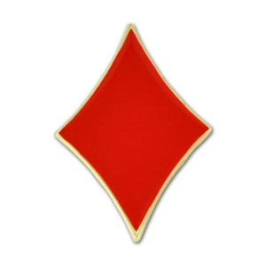 PinMart's Red Diamond Playing Card Suit Enamel Lapel Pin