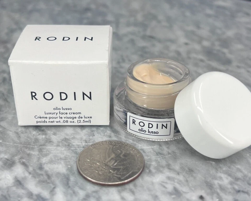 2 X Rodin Olio Lusso Luxury Face Cream .08 Oz Each