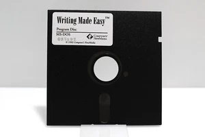 Writing Made Easy - Program Disk - 5 1/4" Floppy Disk - MS-DOS, 1992 - Picture 1 of 6