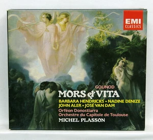 MICHEL PLASSON - GOUNOD mors et vita HENDRICKS, VAN DAM - EMI 2xCDs NM - Foto 1 di 2