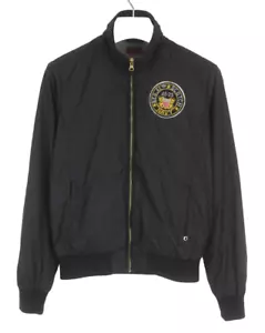 Scotch&Soda AE-25 Navy Chaqueta Hombre Pequeño Forrado Negro Alto Cuello Zip - Imagen 1 de 21