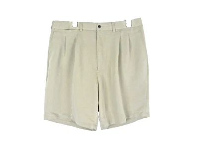 Pantalones cortos chinos de golf Ping para hombre talla 40 plisados tiro alto ligeros 5 bolsillos Foto 1 de 4